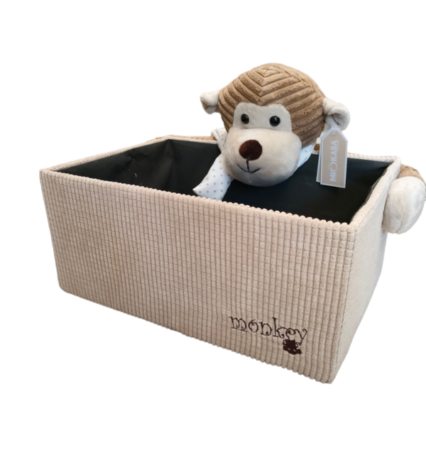 Scatola Soft Scimmietta Beige