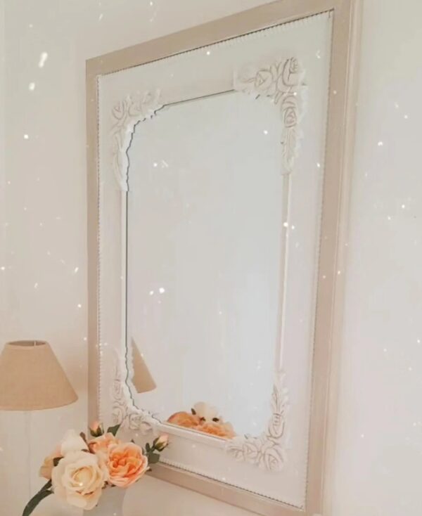 Specchio Shabby Square 60*80*2,5Cm - immagine 2