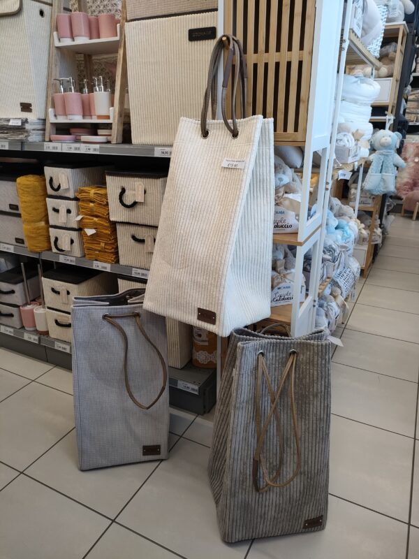 Sacco Portabiancheria Soft 35*30*69cm 3 Colori - immagine 2