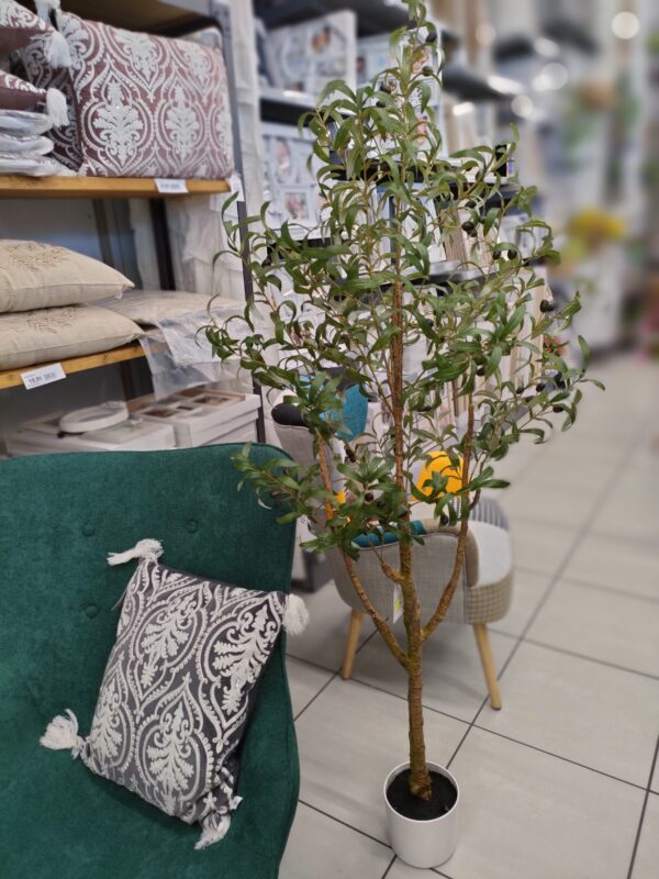 Pianta Ulivo Real Touch 605 Foglie 60*50*H.170Cm - immagine 2