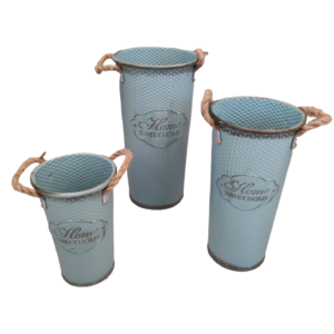 Vaso Countryside Alto Verde Acqua