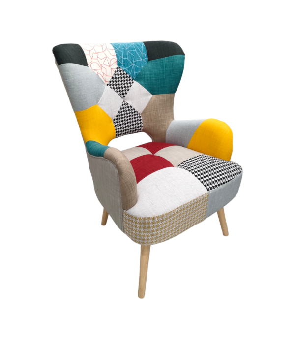Poltrona Patchwork 65*68*92Cm - immagine 2