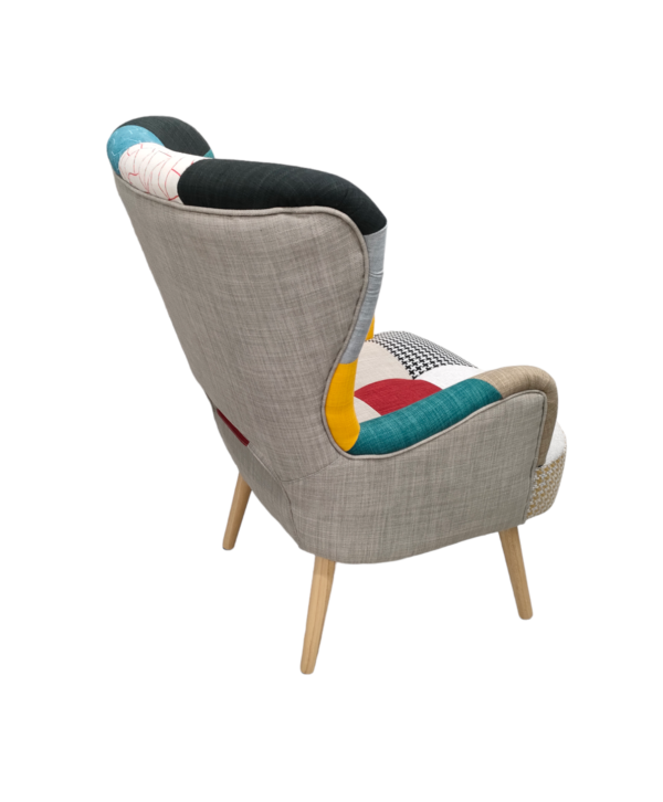 Poltrona Patchwork 65*68*92Cm - immagine 3
