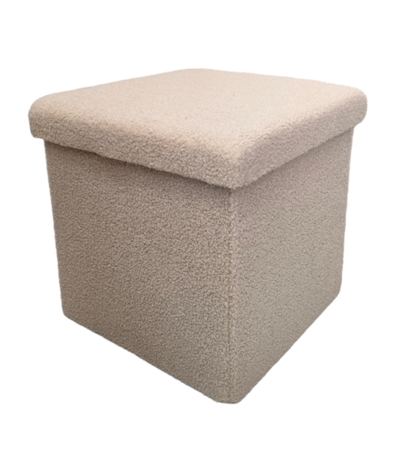 Pouf Teddy 38*38cm 4Colori - immagine 2