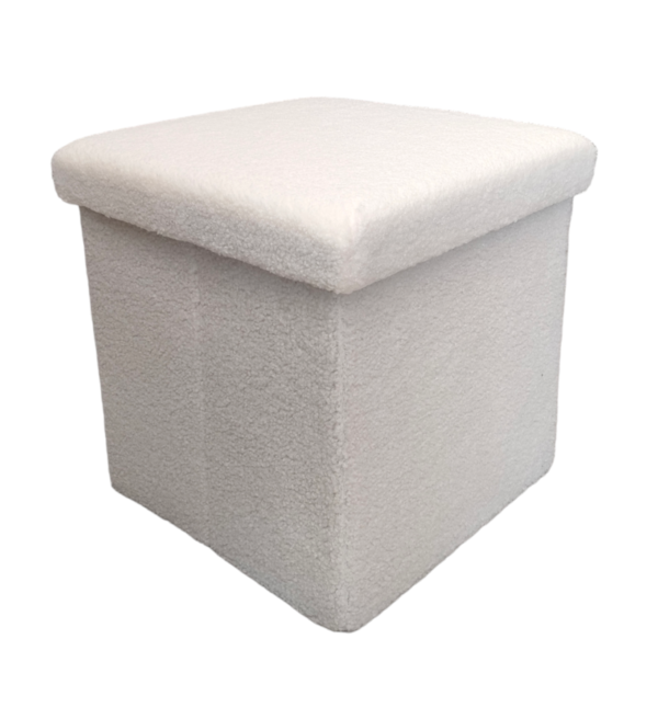 Pouf Teddy 38*38cm 4Colori - immagine 4