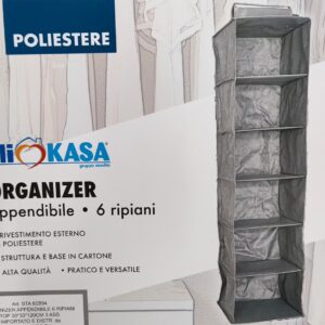 Organizer Appendibile 6 Ripiani Top 30*30*H.120cm