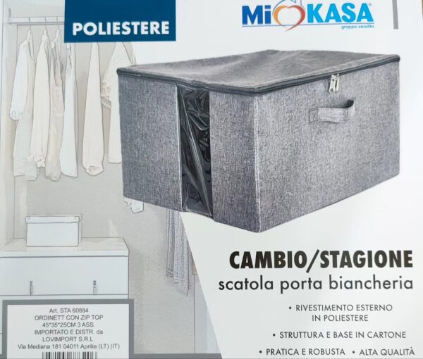 Ordinet Con Zip Top 45*35*H.25cm