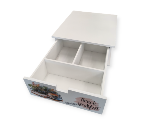 Box Per Macchina Del Caffè "Succulenta" 33*27*H.11cm - immagine 2