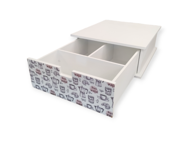 Box Per Macchina Del Caffè “Pattern” 33*27*H.11cm - immagine 2