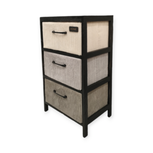 Colonnina Soft Wooden 3 Cassetti