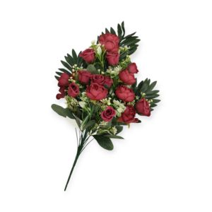 Frontale Peonie Greenery 54cm 3Colori