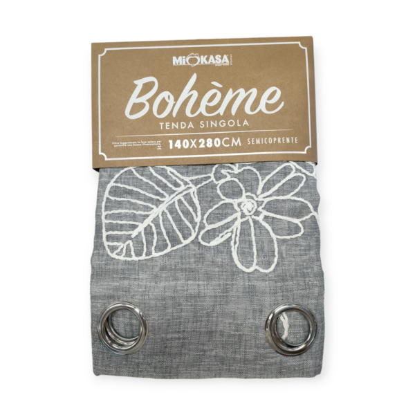 Tenda Bohème Ricamo 140*280cm 3Colori - immagine 5
