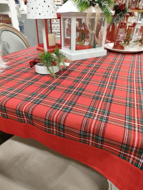 Tovaglia Christmas Design Scozzese - immagine 2