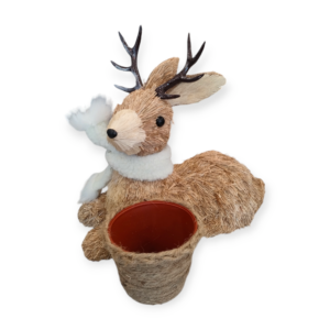 Renna Vaso Sitting Sciarpa 29*H.42cm