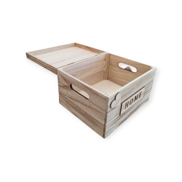 Scatola Heart Targa Home Legno 30*25*H.19cm - immagine 2