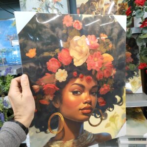 Tela Tropical Woman 40*50cm