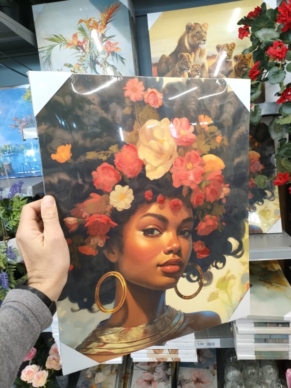 Tela Tropical Woman 40*50cm