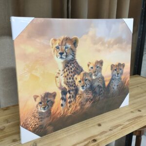 Tela Savana Sunset Leopard 40*50cm