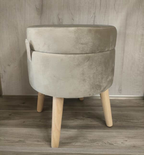 Sgabello Contenitore Cloud Tortora D.36*H.43cm - immagine 3