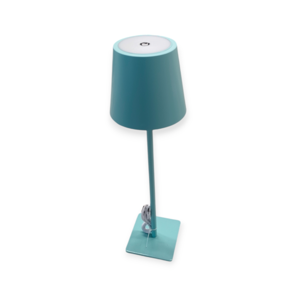 Lampada Led Touch Pastello 10*10*H.36cm 4 Colori - immagine 2
