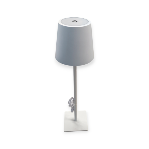 Lampada Led Touch Pastello 10*10*H.36cm 4 Colori - immagine 3