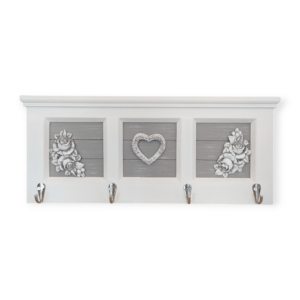 Appendiabiti Da Parete Romantic Grey