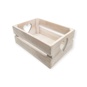 Cassetta Legno Empty Hearth Washed 22*15*H.9cm