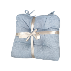Set 2 Cuscini da Seduta Celesti 38*38cm