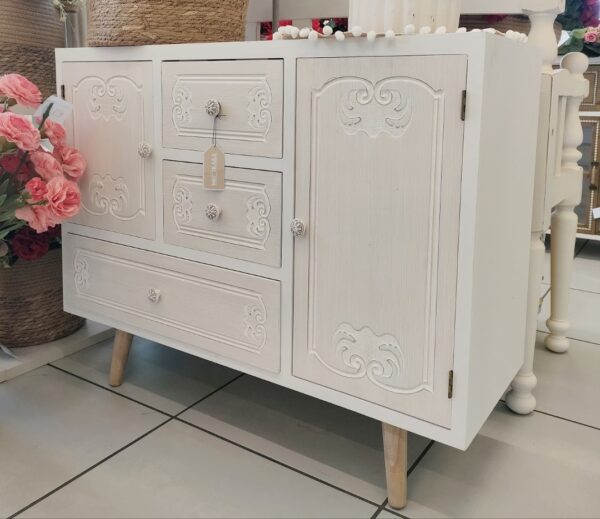 Mobiletto Cassetti e Sportelli Coventry 90*33,5*H.72cm