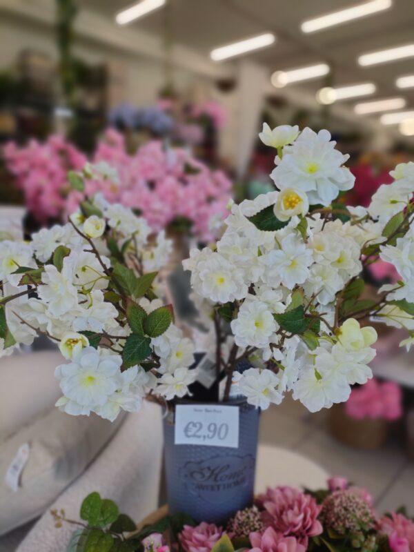 Stelo Fiori di Pesco 75cm (2Colori) - immagine 3