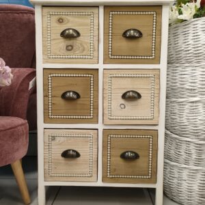 Mobiletto 6 Cassetti Cottage 57*35*H.87cm