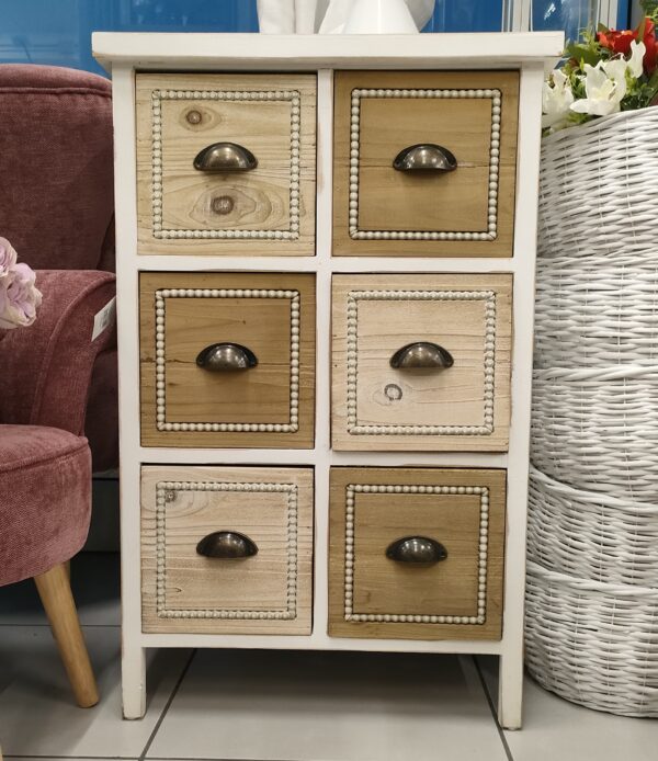 Mobiletto 6 Cassetti Cottage 57*35*H.87cm