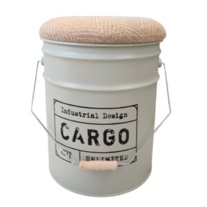Pouf Contenitore Industrial 31*40cm (2Colori)