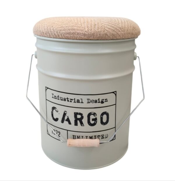 Pouf Contenitore Industrial 31*40cm (2Colori)