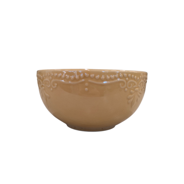 Ciotola Ceramica Florence Senape D.15*H.8cm - immagine 2