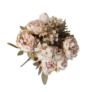 Mazzo Shabby Harmony Peonie 47cm (3Colori)