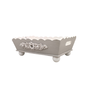 Cassetta Romantic Grey Small 29*21,5*H.10,5cm