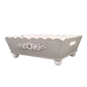 Cassetta Romantic Grey Big 33,5*25,5*H.13cm
