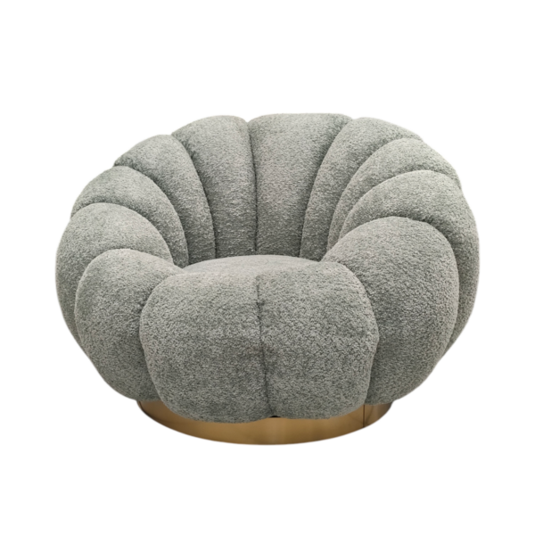 Poltrona Bouclè Tiffany 90*90*H.62cm