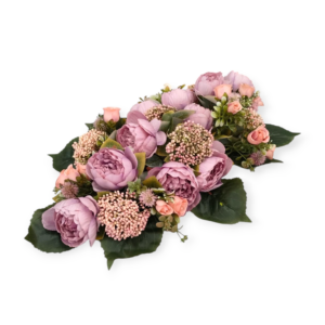Tralcio Centrotavola Peonie Lilla 70*30cm