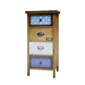 Colonnina 4 Cassetti Chester 40*35*H.84cm