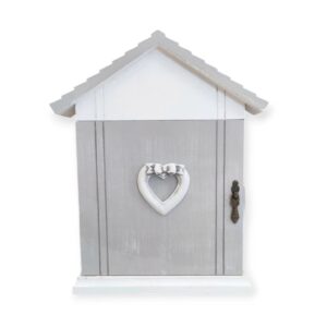 Cassetta Portachiavi Casa Romantic Grey 24*6*H.30cm