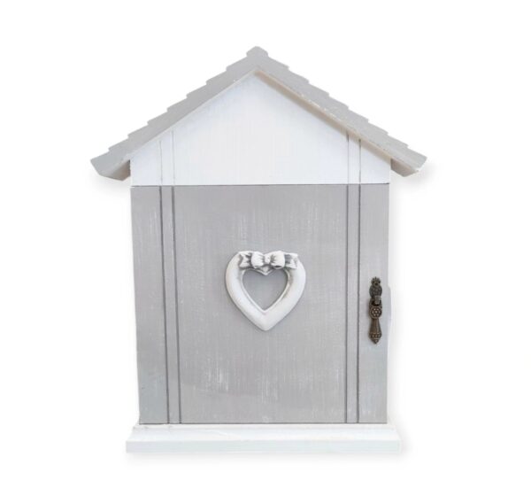 Cassetta Portachiavi Casa Romantic Grey 24*6*H.30cm