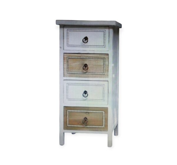 Colonnina 4 Cassetti Cottage 40*35*H.66cm