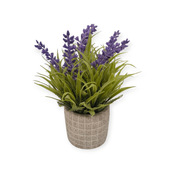 Lavanda Cement Pot H.21cm