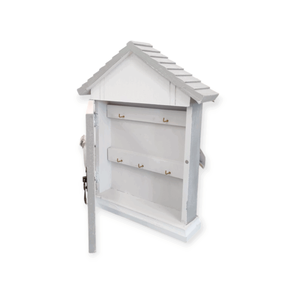 Cassetta Portachiavi Casa Romantic Grey 24*6*H.30cm - immagine 2
