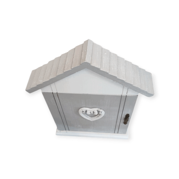 Cassetta Portachiavi Casa Romantic Grey 24*6*H.30cm - immagine 3
