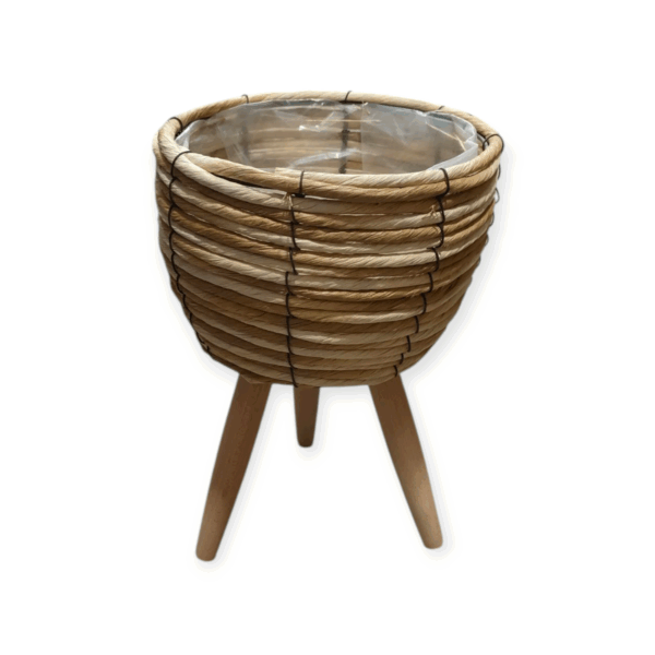 Pianta Foglie Tropicali con P.Vaso Rialzato H.95cm - immagine 4