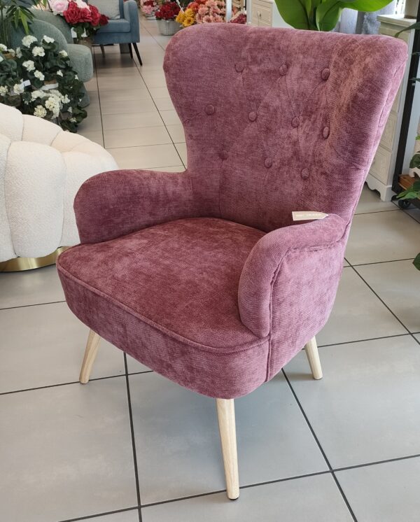 Poltrona Trapuntata Classic Vinaccia 67*71*90Cm - immagine 2