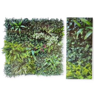 Pannello Siepe Artificiale Tropical Jungle 100*100cm